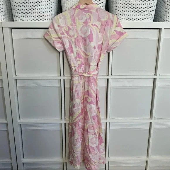 Hill House Lily Dress Pink Candy Kaleidoscopic - Picture 5 of 6